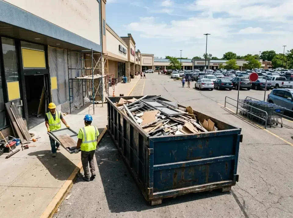 retail-store-renovation-debris-003 — frequently asked questions, Roll-off Dumpster Rentals in San Diego, TX